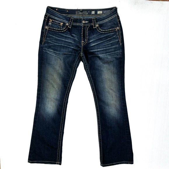 Miss Me Signature Bootcut Flap Pocket Jeans 32 - Picture 3 of 16